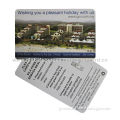 Key Access Control Cards, Made of PVC or PETG Material, Measures 85.5 x 54mm, Used for Hotels, Doors